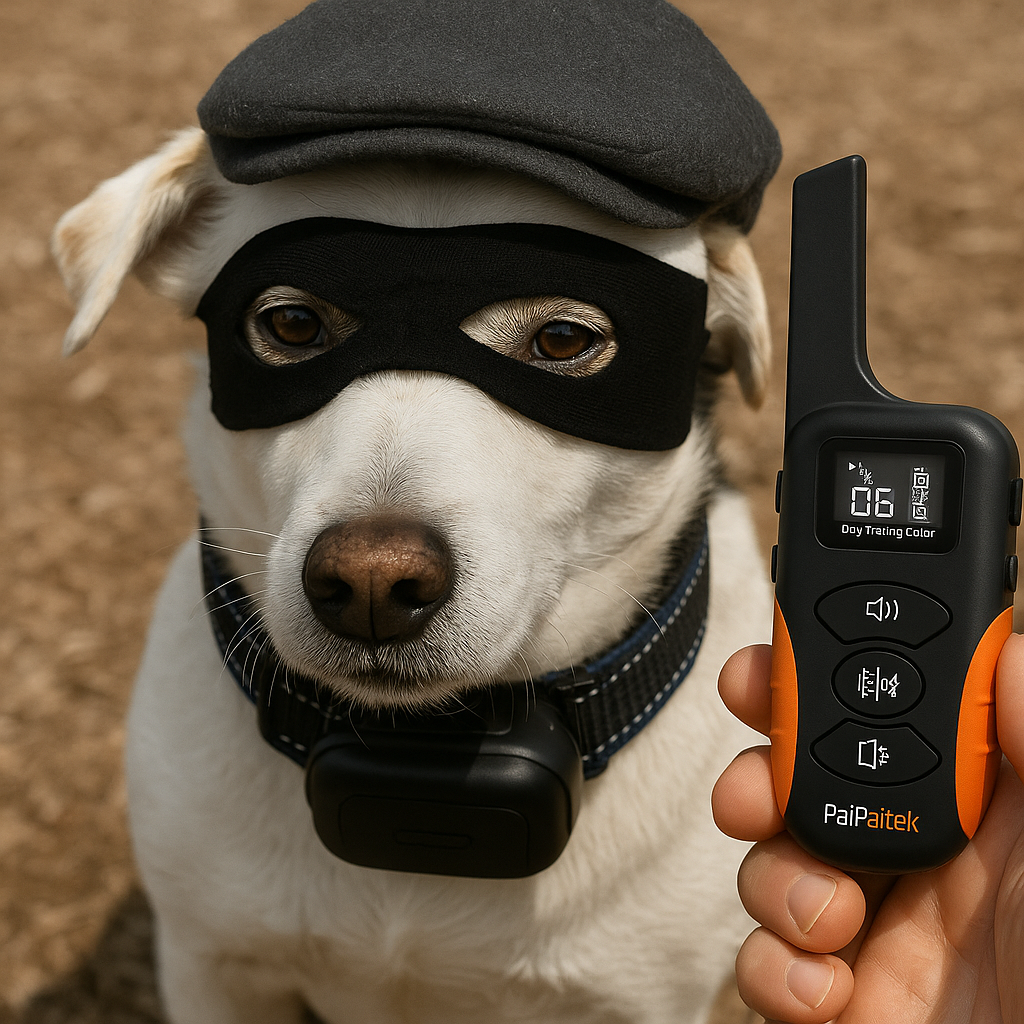 PaiPaitek No Shock Dog Training Collar with Remote