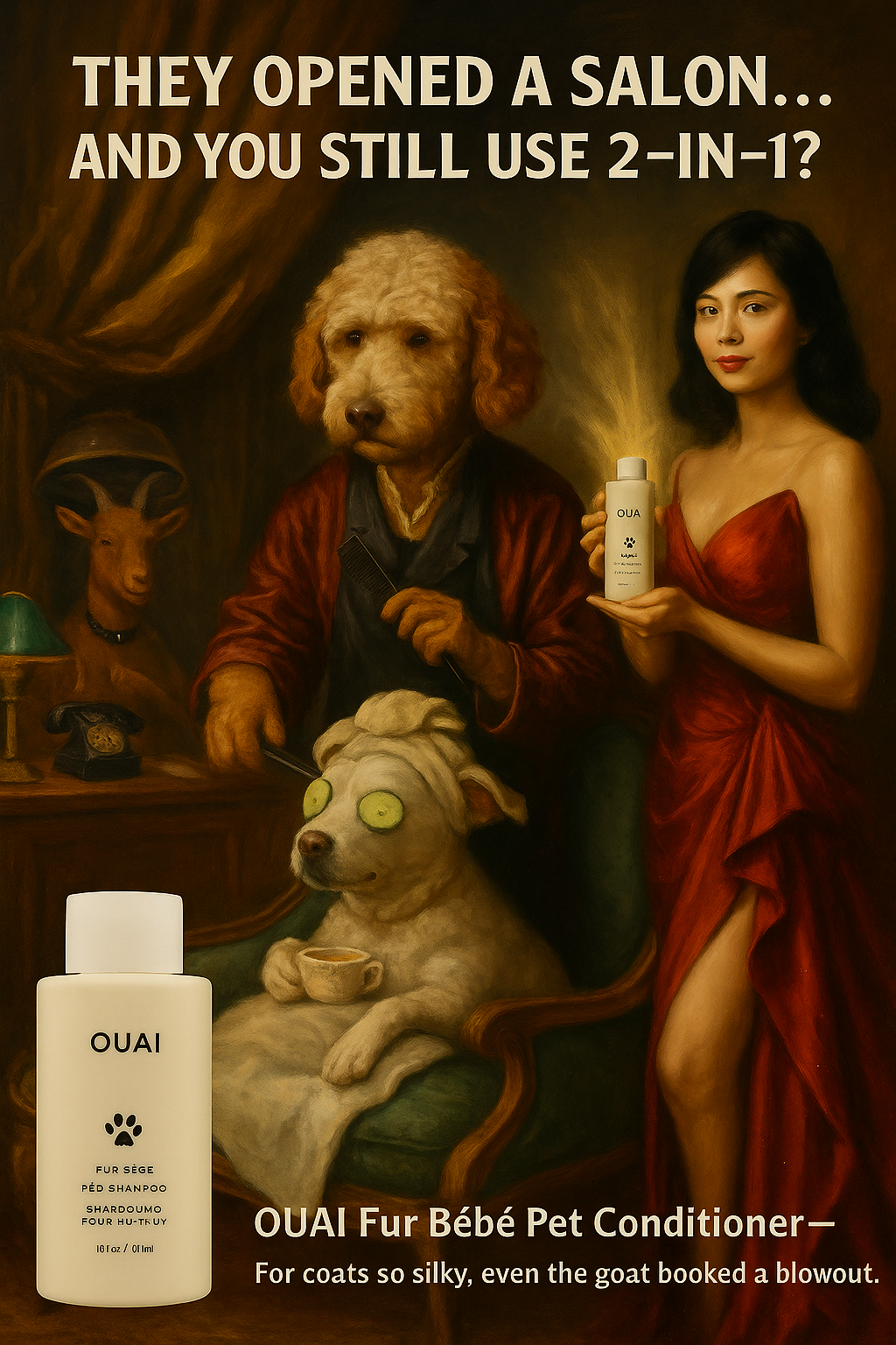 OUAI Fur Bébé Pet Conditioner