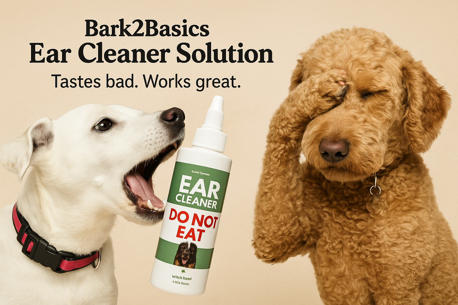 Bark2Basics Ear Cleaner Solution