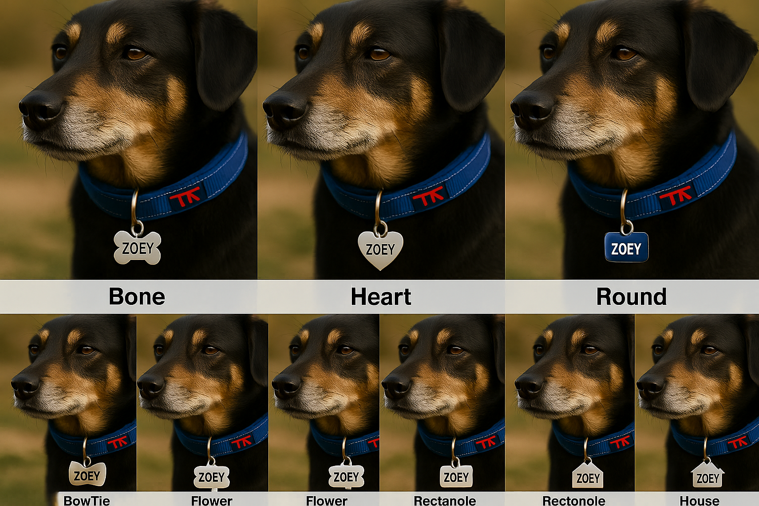 GoTags Stainless Steel Pet ID Tag