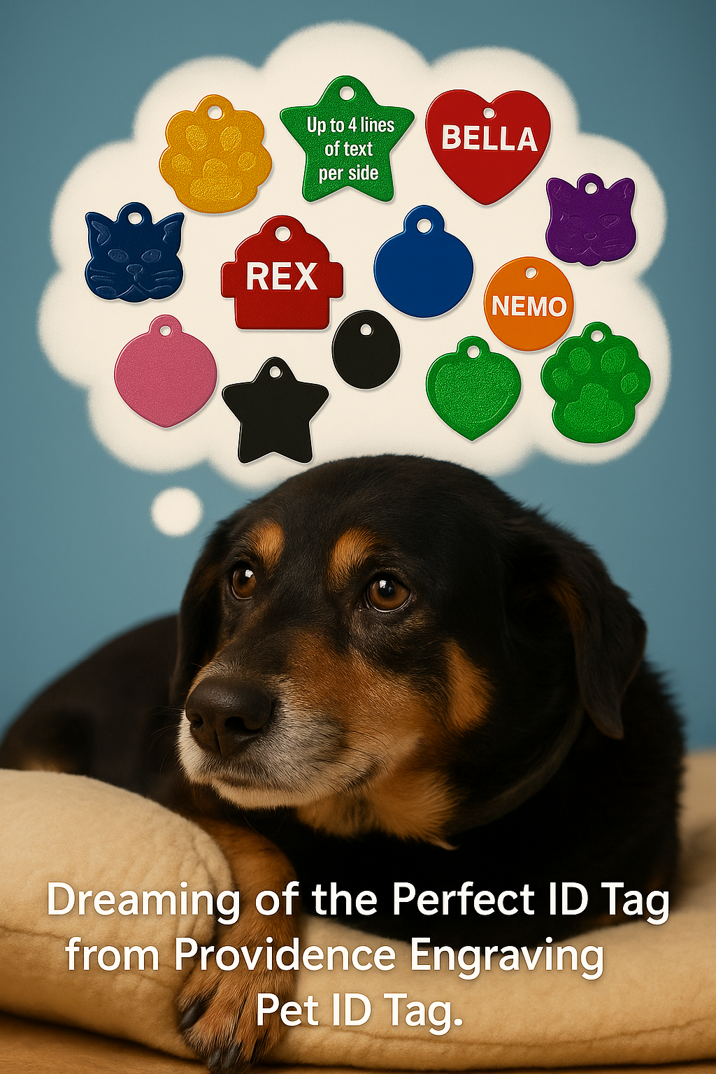Providence Engraving Pet ID Tag